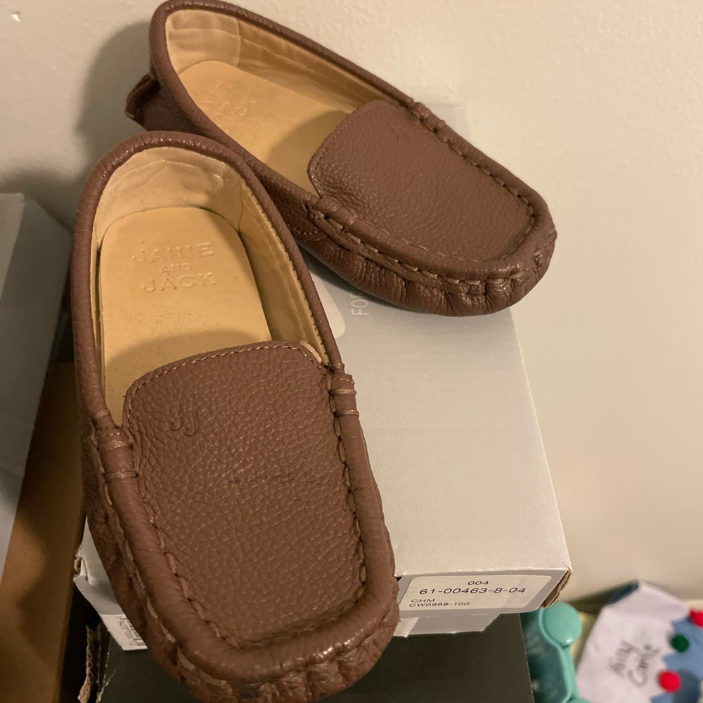 Janie and Jack Leather Loafers